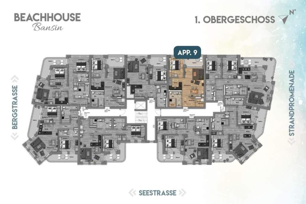Beachhouse Bansin App 09 Heringsdorf  Kültér fotó